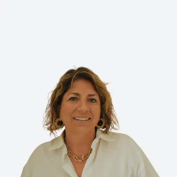 Vanesa Lombardo, secretaria y asistente dental del consultorio de Funes